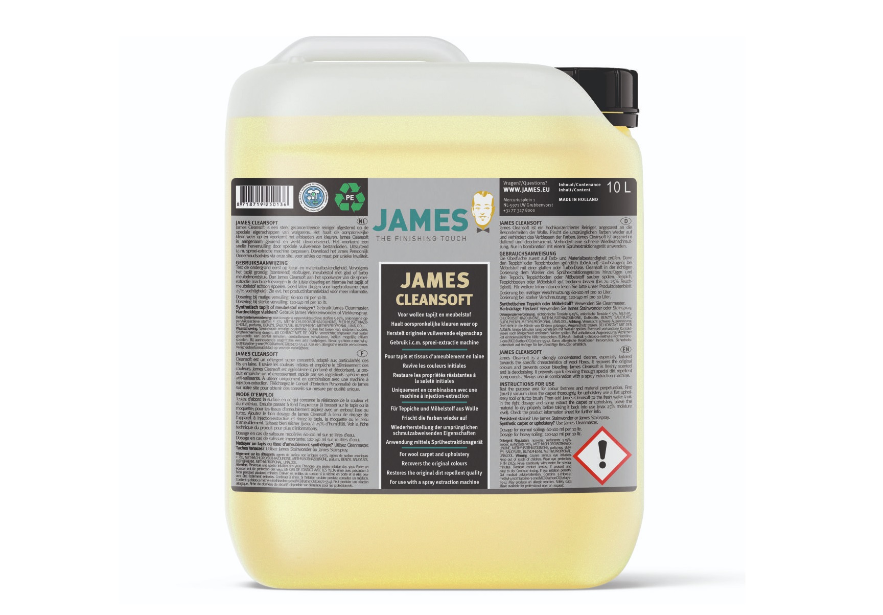 James Cleansoft 10 l