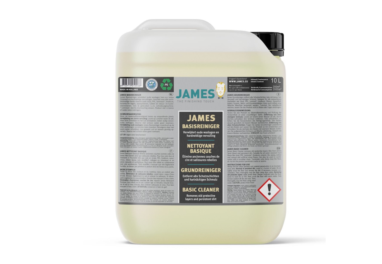 James Basic Cleaner 10 l