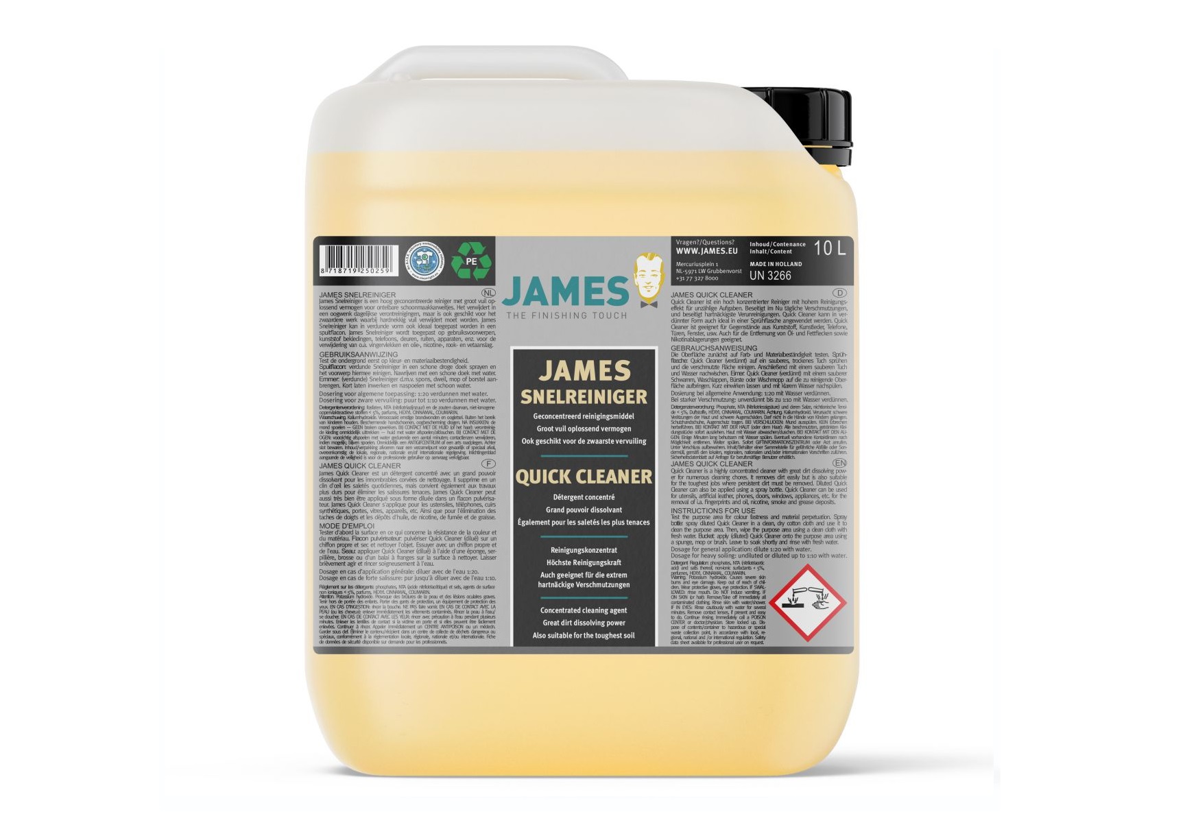 James Quick Cleaner 1:10 10 l