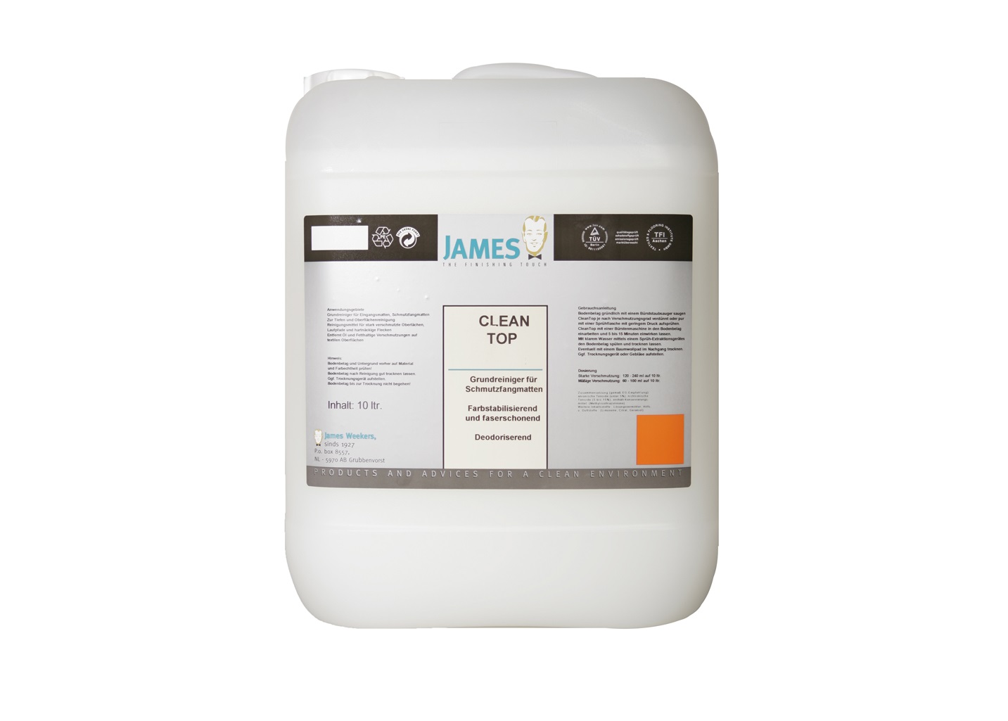 James Cleantop 10 l