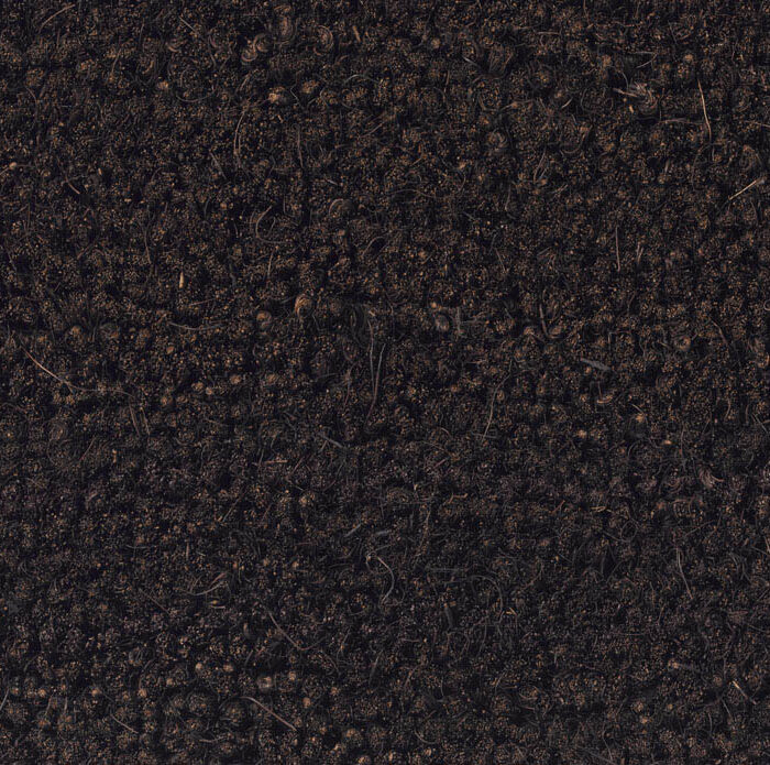 Coir mat 135x200 cm color - with rubber edges